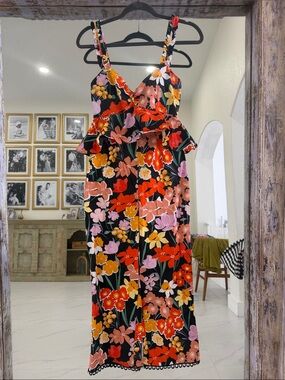 SAYLOR Floral Print Ines Jumpsuit